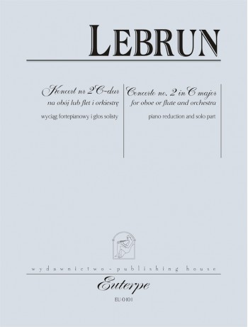 LEBRUN, August - Oboe (Flute) Concerto No. 2 in C major